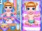 Leikur Princess New Born Twins Baby Care á netinu