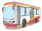 Leikur Cartoon Bus Slide á netinu