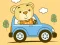 Leikur Cute Animal Ride Match 3 á netinu