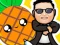 Leikur Pineapple and pen vs gangnam style á netinu