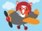 Leikur Cute Planes Coloring á netinu