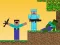 Leikur Noob vs Pro: Zombie Apocalypse á netinu