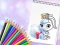 Leikur Cute Animals Coloring Book á netinu