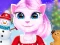 Leikur Cat Girl Christmas Decor Game á netinu