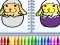 Leikur Coloring Bunny Book á netinu