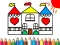 Leikur Back To School Coloring Book DOLL HOUS á netinu