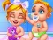 Leikur Newborn Sweet Baby Twins á netinu