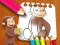 Leikur Curious George Coloring Book á netinu