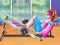 Leikur Princesses: fitness against fat á netinu