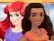 Leikur Ariel and Moana Princess on Vacation á netinu
