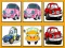 Leikur Funny Cars Memory á netinu