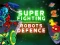 Leikur Super Fighting Robots Defense á netinu