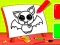Leikur Easy Kids Coloring Bat á netinu