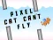 Leikur Pixel cat can't fly á netinu