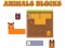 Leikur Animals Blocks á netinu