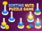 Leikur Sorting Nuts Puzzle Game á netinu