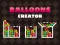 Leikur Balloons Creator á netinu