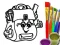 Leikur Back To School: School Bag Coloring Book á netinu