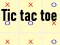 Leikur Tic tac toe á netinu