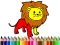Leikur Back To School: Lion Coloring Book á netinu