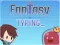 Leikur Fantasy Typing á netinu