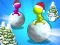 Leikur Christmas Snowball Arena á netinu