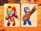 Leikur Fighting Stars Memory á netinu