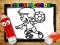 Leikur Back To School Coloring Book á netinu
