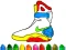 Leikur Back To School: Shoe Coloring á netinu