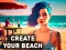 Leikur Create your beach á netinu