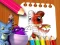 Leikur Dragon Rescue Riders Coloring Book á netinu