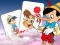 Leikur Pinocchio Memory card Match á netinu