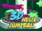 Leikur 3D Helix Jump Ball á netinu