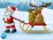 Leikur Funny Santa Jigsaw á netinu
