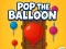 Leikur Pop The Balloons á netinu