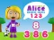 Leikur World of Alice Numbers Shapes á netinu