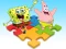 Leikur SpongeBob Puzzle á netinu