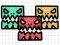 Leikur Geometry Dash Paper Note á netinu