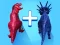 Leikur Dinosaur Monster Fight á netinu