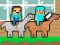 Leikur Noob vs Pro HorseCraft á netinu
