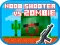 Leikur Noob shooter vs Zombie á netinu