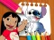 Leikur Lilo and Stitch Coloring Book á netinu
