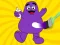 Leikur Grimace Shake Coloring Book á netinu
