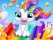Leikur Glitter Unicorn Dress Up Girls á netinu