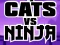 Leikur Cats Vs Ninja á netinu