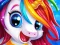 Leikur Unicorn Make up Girl á netinu