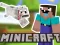 Leikur Minicraft: Steve And Wolf Adventure á netinu