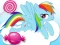 Leikur Pony Candy Run á netinu