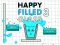 Leikur Happy Filled Glass 3 á netinu