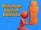 Leikur StickMan Cartoon Balance á netinu